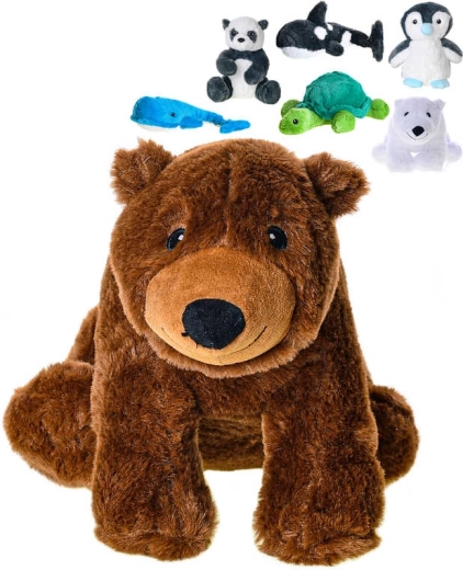 Ecobuddies plush animal 25 cm - 1 piece