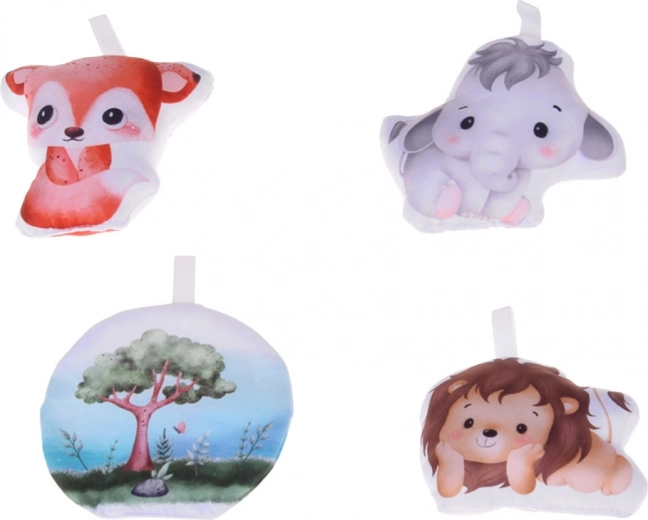 Removable toys for sensory exploration