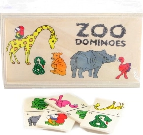 Wooden Zoo Dominoes