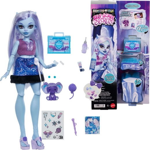 Кукла Monster High Abbey Bominable с аксесоари Self-Care