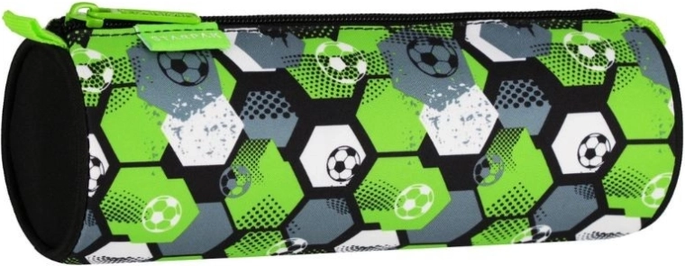 Tube pencil case football