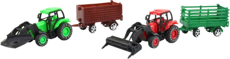 Front loader for action play