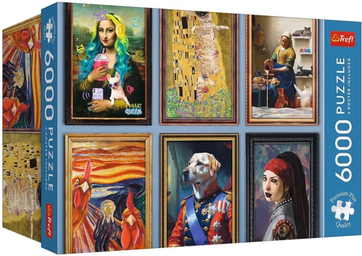 Пъзел Trefl Premium Plus Fun Art Collection 6000 части