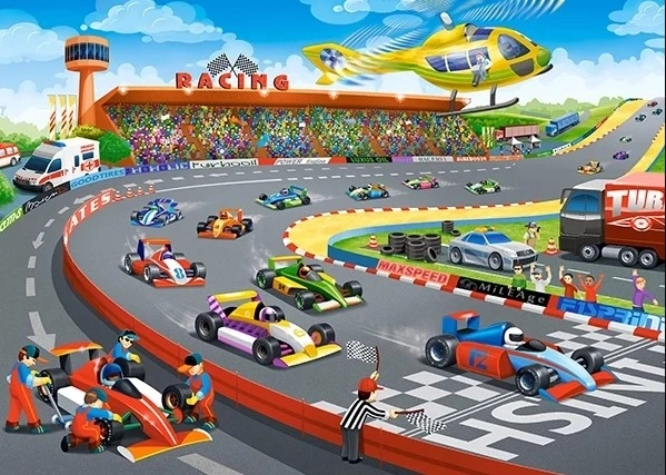 Пъзел с 120 части – FORMULA RACING