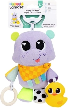 Висяща играчка Lamaze Hippo Hayley с клипс