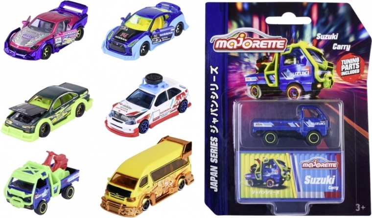Majorette Japan Series Deluxe – collectible die-cast car models 1:64