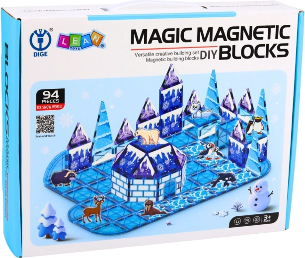 94 прозрачни части за 2D и 3D творчество