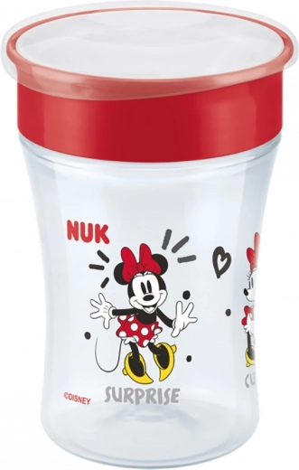 Детска чашка NUK Magic Cup Minnie, 360°, 230 ml