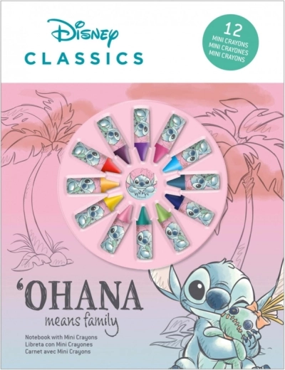 Комплект за оцветяване с мини пастели STITCH