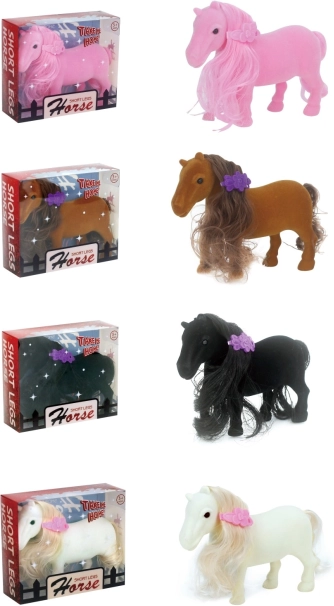Pony with Mane Clip – Set in Various Colors