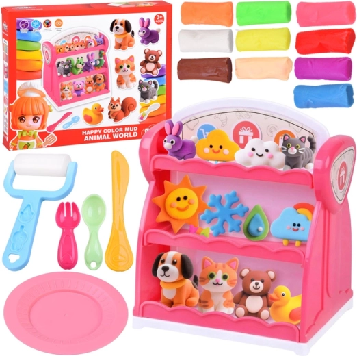 Modeling Clay Shop – large set of 10 colors with accessories