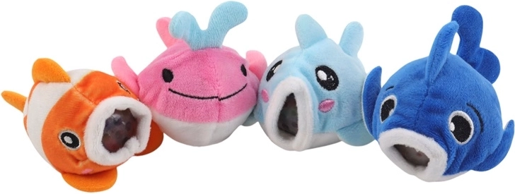 Soft plush and sea-themed designs