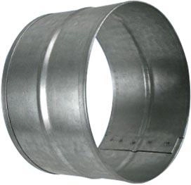 Metal coupling for flex duct 150 mm