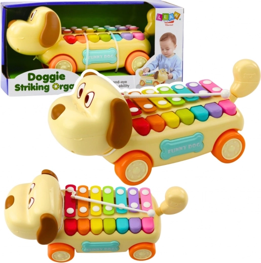 Rolling Dog with Cymbals