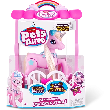 Интерактивен еднорог Pets Alive с обор