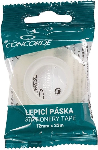 Concorde Adhesive Tape 12 mm × 33 m, transparent
