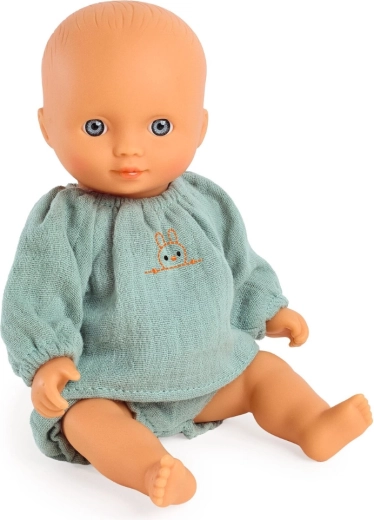 Djeco Mini Pomea doll, green