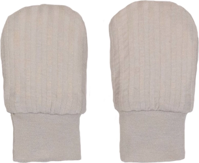 Lodger baby anti-scratch mittens seersucker steel - 1 piece