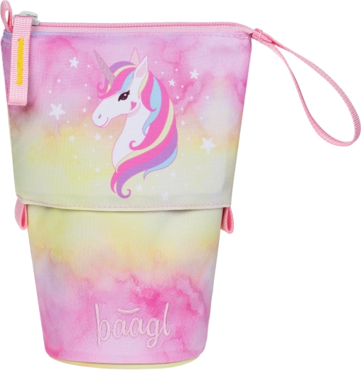 Моливник BAAGL Rainbow Unicorn, поставка за пишещи принадлежности