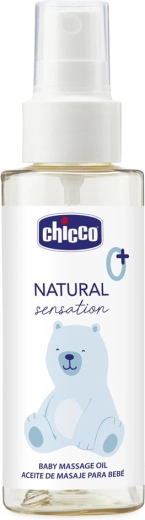 Chicco масажно олио Natural Sensation 100 мл за бебета