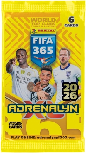 Panini FIFA 365 Adrenalyn XL 2026 – саше със колекционерски карти