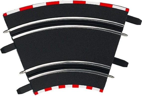 Banked Curves 1/45 for Carrera GO!!!, GO!!! Plus and Digital 143 (4 pcs)