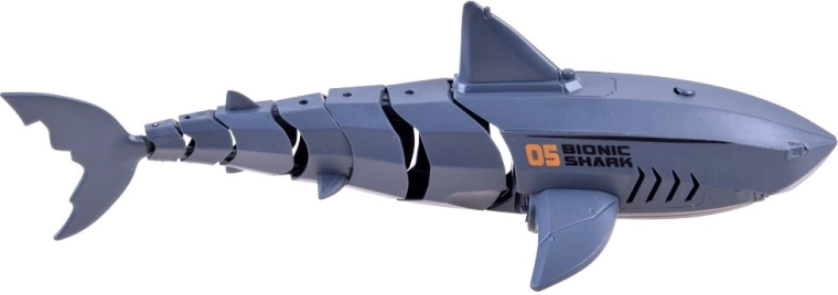 Realistic swimming like a real shark