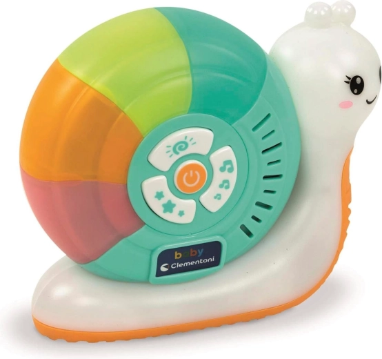 CLEMENTONI Baby Snail Night Light with Melodies