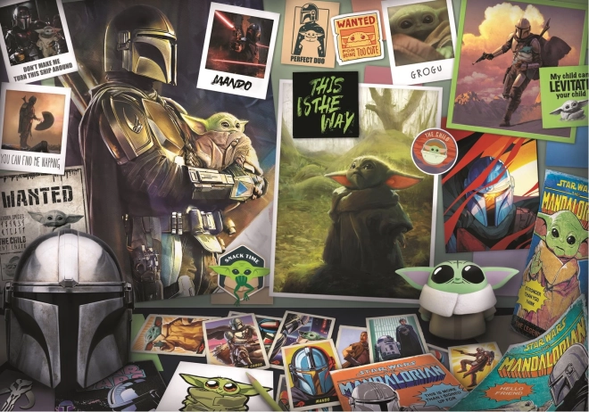 Пъзел 1000 части Колекция Grogu Mandalorian