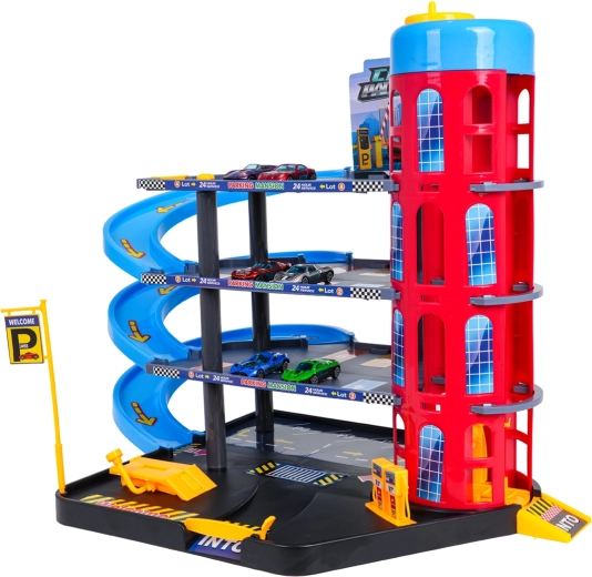 Ръчен асансьор и три нива забавление