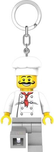 LEGO Iconic светещ ключодържател готвач