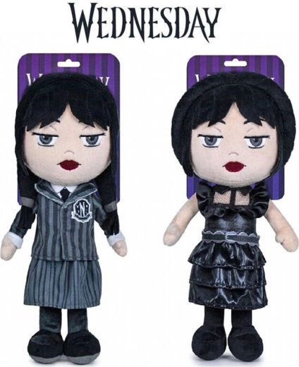 Плюшена играчка Wednesday Addams 32 см