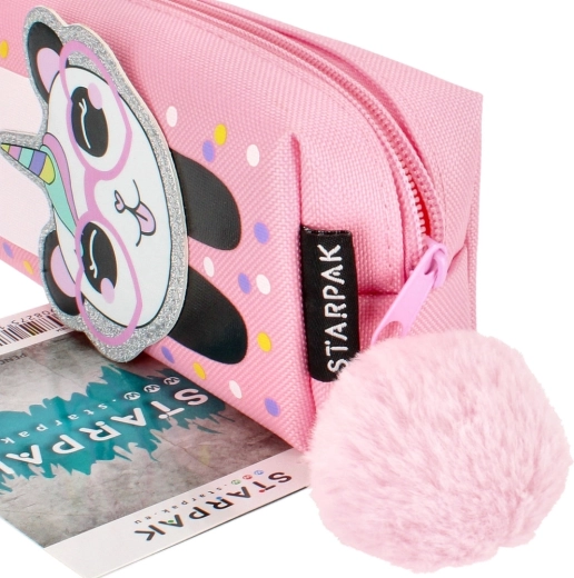 Cute panda motif