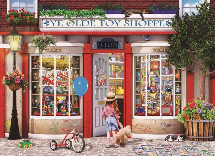 EUROGRAPHICS Puzzle Staré Toy Store 1000 Pieces