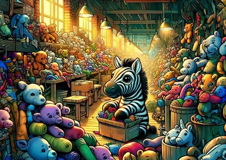 Puzzle Toy Factory 100 Pieces