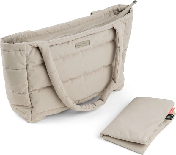 Foldable changing mat included in the package