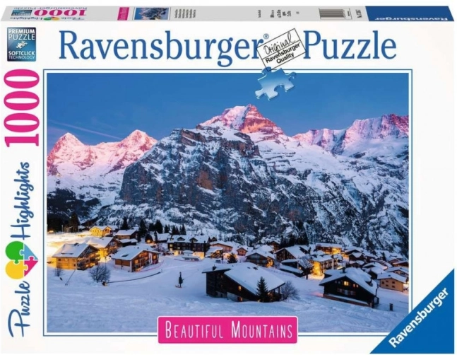 Ravensburger Puzzle Mürren from the Bernese Oberland 1000 Pieces