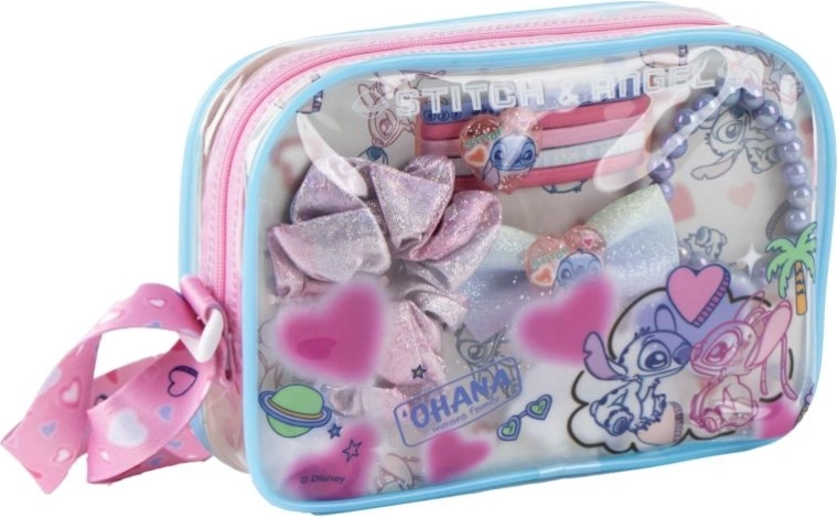 Комплект аксесоари за коса STITCH в чантичка