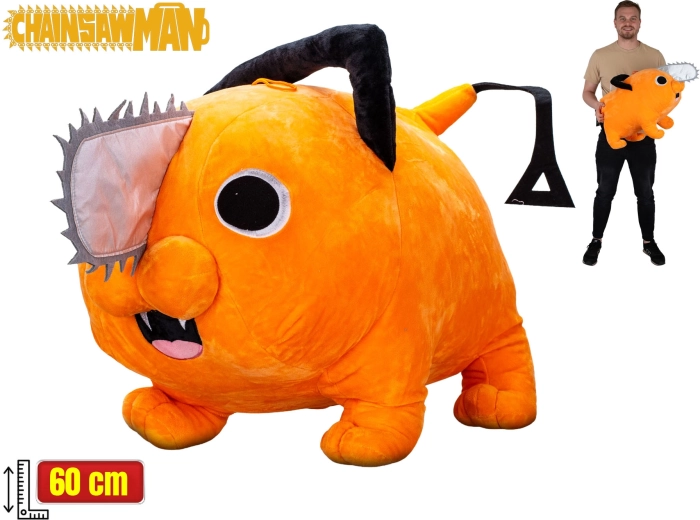 Плюшена играчка Почита CHAINSAW MAN 60 см