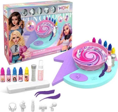 Kids Euroswan WoW Generation Hydro Dip Studio creative set with accessories