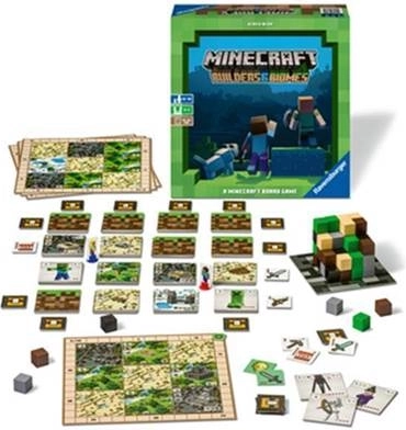 Настолна игра MINECRAFT: Builders & Biomes от Ravensburger