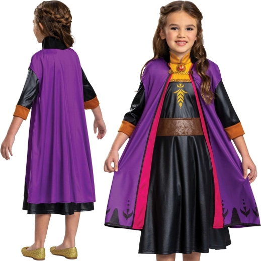 Children’s Anna Frozen Costume 110–122 cm (5–6 years)