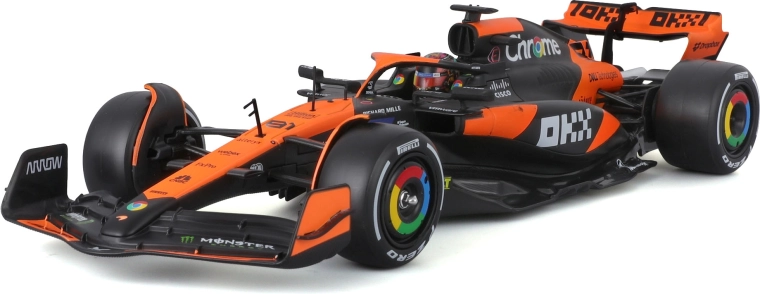 Bburago строителен комплект модел на Формула 1 1:24 McLaren F1 Team MCL38 2024 Oscar Piastri