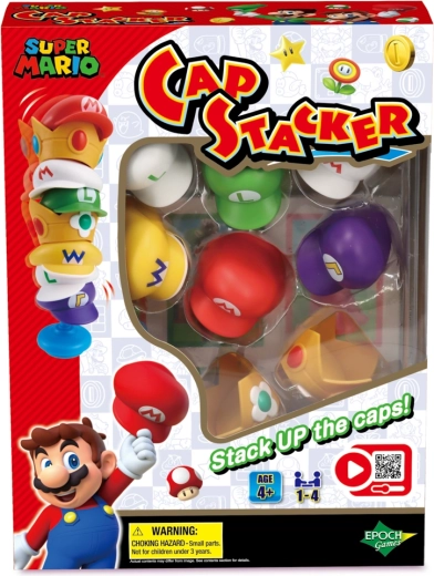 Super Mario Cap Stacker – семейна балансираща игра