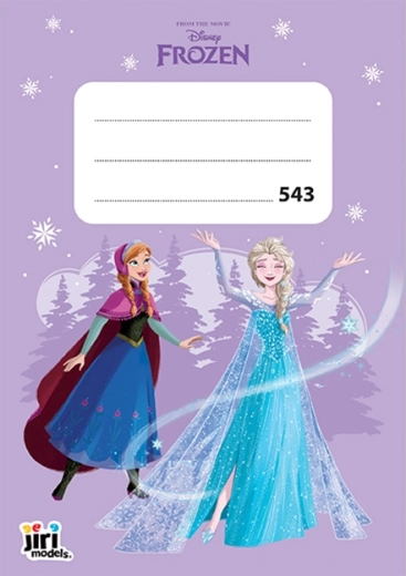 A5 School Notebook Frozen Kingdom 543