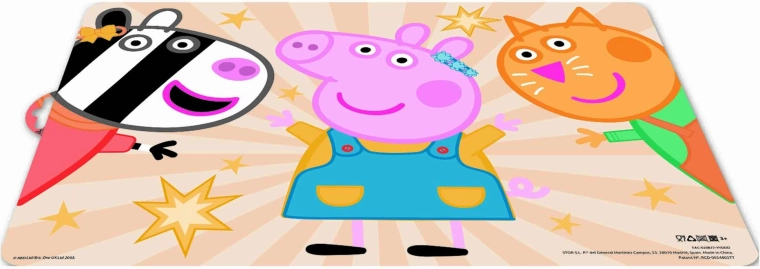 Пластмасова подложка за хранене PEPPA PIG 43 × 28,1 см