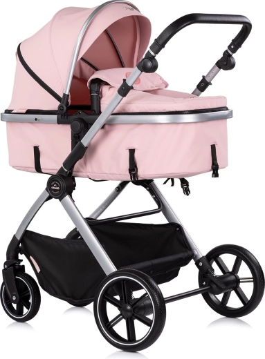 Chipolino Pearl 2в1 комбинирана детска количка Powder Pink