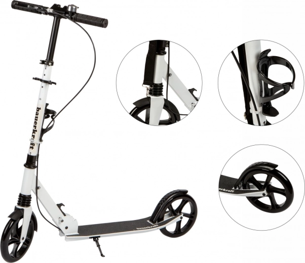 Комфортно каране благодарение на окачването и големите колела