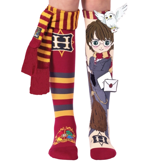 Crazy Harry Potter Knee-High Socks MADMIA
