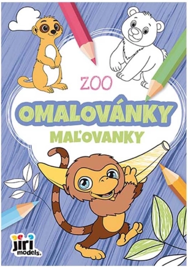 A5 Coloring Book Zoo